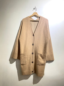 Opening Ceremony Beige Cashmere Knit Cardigan