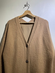 Opening Ceremony Beige Cashmere Knit Cardigan