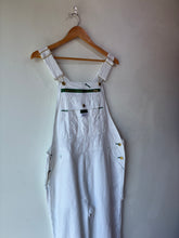 Liberty White Cotton Overalls
