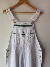 Liberty White Cotton Overalls