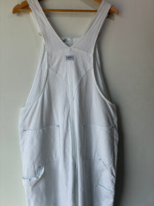 Liberty White Cotton Overalls