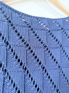 Babaa Knit Navy Sweater