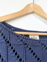 Babaa Knit Navy Sweater