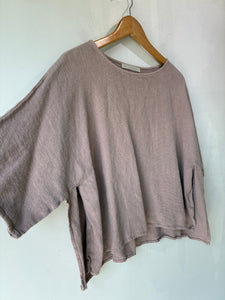 Vien Vien C'est Bien Soft Rose Linen Top