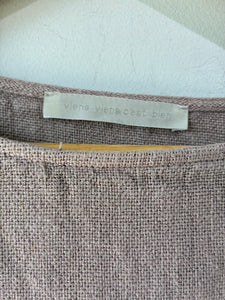 Vien Vien C'est Bien Soft Rose Linen Top