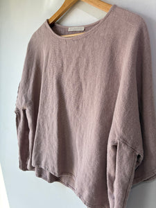 Vien Vien C'est Bien Soft Rose Linen Top