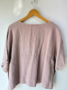 Vien Vien C'est Bien Soft Rose Linen Top