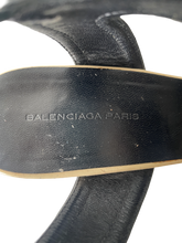 Balenciaga Black and Tan Heels 40