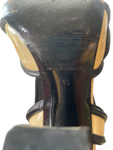 Balenciaga Black and Tan Heels 40