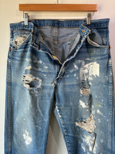 Wrangler Distressed and Paint Splattered Jeans