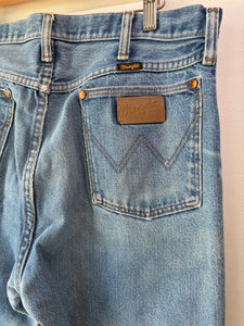 Wrangler Distressed and Paint Splattered Jeans