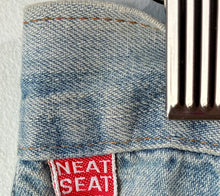 Vintage Neat Seat Light Wash Flare Jeans