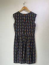 Miu Miu Black Candy Print Silk Dress