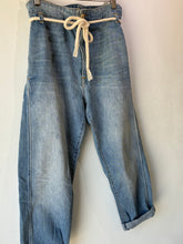 Prospective Flow Light Wash Jeans with Rope Belt