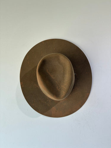 Brown Felted Wool Cowboy Hat