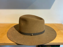 Brown Felted Wool Cowboy Hat