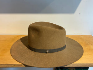 Brown Felted Wool Cowboy Hat
