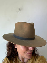 Brown Felted Wool Cowboy Hat