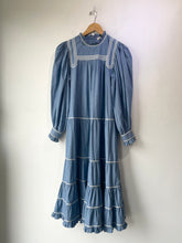 Ulla Johnson Blue Blanche Ruffle Dress