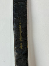 Yves Saint Laurent Black Patent Leather Belt