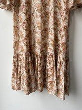 Doen Brown Floral Bell Sleeve Adelaide Dress