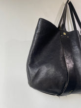 Clare V Black Leather Topezienne Bag