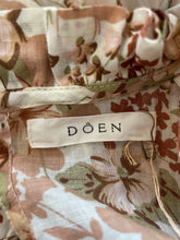 Doen Brown Floral Bell Sleeve Adelaide Dress