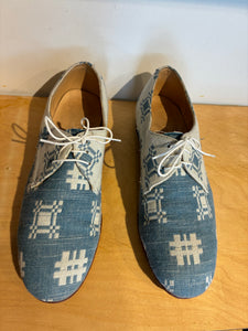 Dieppa Restrepo Blue and White Ace & Jig Shoes