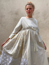 Tao Comme des Garçons Cream Block Printed Dress
