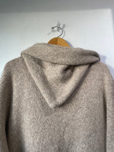 Laura Manoogian Capote Alpaca Hooded Cardigan