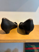 Marc Jacobs Kitten Heels with Snakeskin Trim