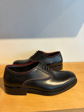 Alaïa Black Leather Saddle Shoes Size 37.5/6.5 US