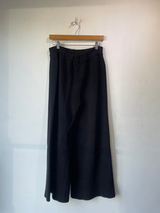 Black Babaa Cotton Knit Pants