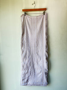 Kin and Kind Lavender Flax Linen Beach Blanket