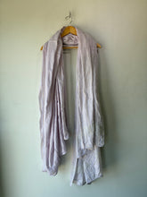 Kin and Kind Lavender Flax Linen Beach Blanket