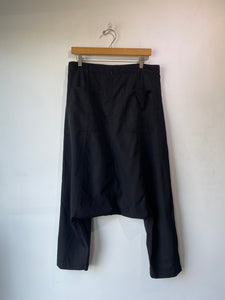 Comme des Garcons Black Drop Crotch Pants