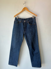Levi's Dark Wash Distressed 501 Jeans 32 x 32