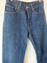Levi's Dark Wash Distressed 501 Jeans 32 x 32