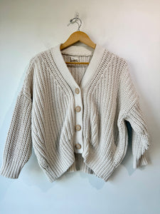 Babaa Thick Cotton Blend Cardigan