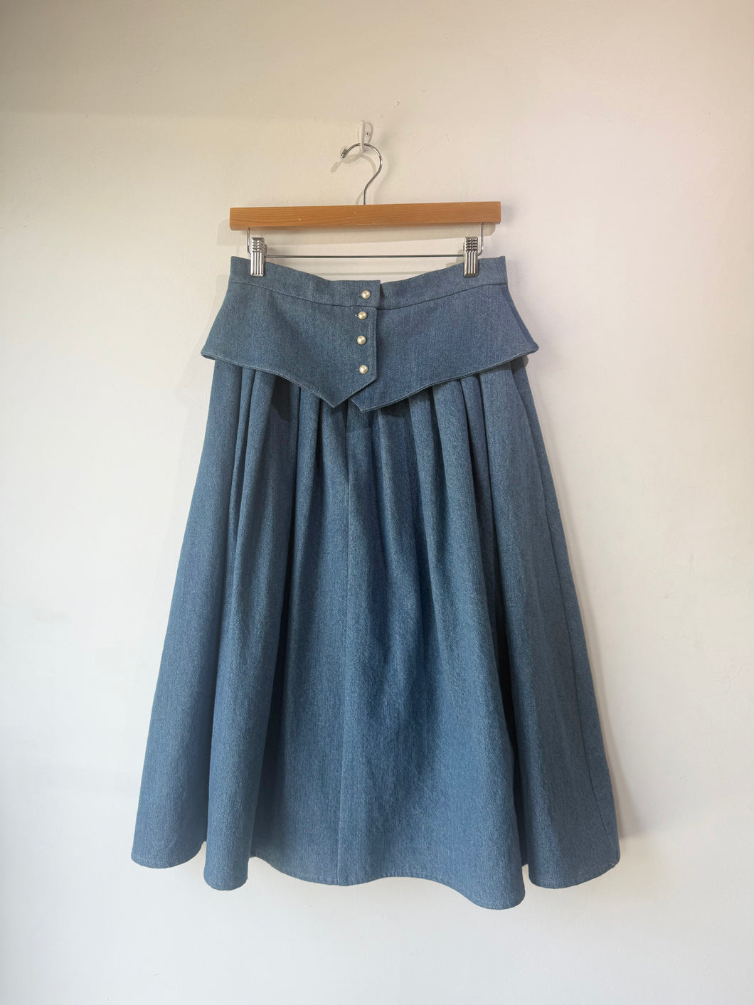 Batsheva Denim Skirt
