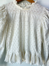 Doen White Eyelet Lace Top