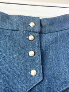 Batsheva Denim Skirt