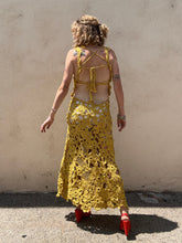 Ulla Johnson Yellow Crochet Yael Dress
