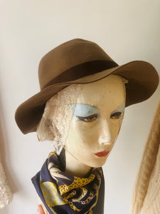 Margaret Howell Brown Wool Hat