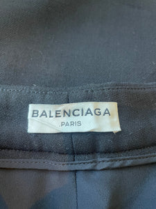 Balenciaga Black Side Stripe Tuxedo Pants