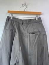 Hache Charcoal Grey Pleated Baggy Pants