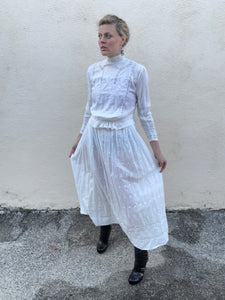 Vintage Victorian Skirt Set