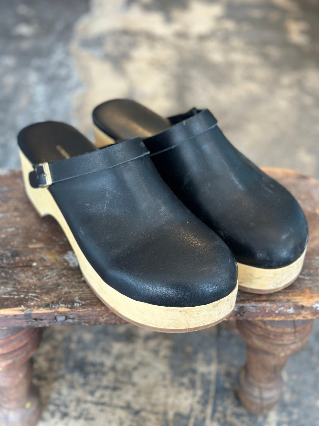 Beatrice Valenzuela Black Clogs