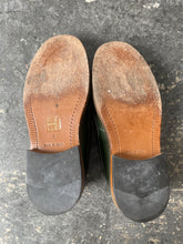 Aime Leon Dore Green White Leather Loafers