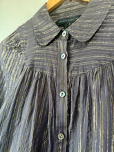 Marc Jacobs Metallic Striped Button-Up